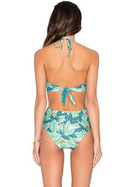 Floral Print One-piece Swimsuit