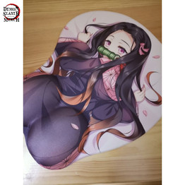 Demon Slayer Mouse Pad <br>Nezuko Boobs (3D)