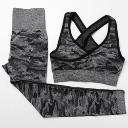 KIWI RATA Seamless Women Yoga Set Workout Sportswear Gym Clothing Fitness