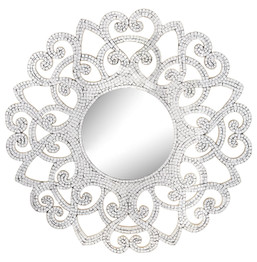 Mirror Mosaic 32in.H X 32in.W Specialty Wall Mirror - Style: 7498314