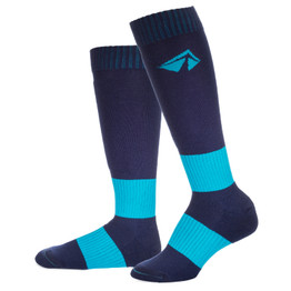 Ski-Lite Performance Ski Sock - Medium/Turquoise