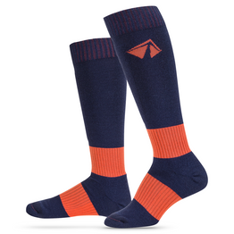 Ski-Lite Performance Ski Sock - XLarge/Orange