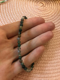 Indian Agate Gemstone Strand Bracelet