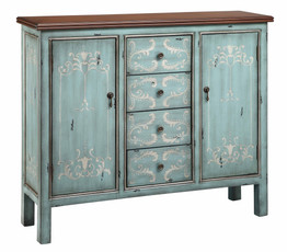 Tabitha 4 Drawer 2 Door Cabinet - 13180- Stein World