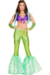 BFJFY Sexy Women's Mermaid Cosplay Costume For Halloween Carnival