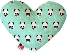 Happy Pandas Inch Heart Dog Toy