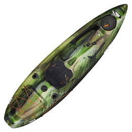 Pelican Kayak BASSCREEK 100XP Sit-On-Top Fishing Kayak Kayak 10 Feet Lightweight One Person Kayak Perfect for Fishing