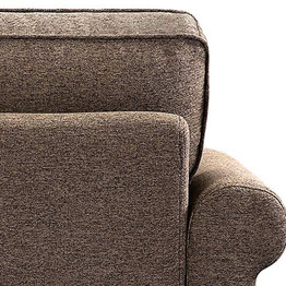 DKLGG 2 Pieces Living Room Loveseat Set Morden Style Home Furniture Sectional Upholstered Armrest Couch Sofas, Brown