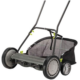 American Lawn Mower Company GC91416 14-Inch/16-Inch Reel Lawn Mower Grass Catcher, Black