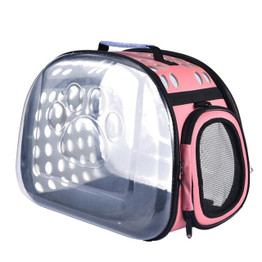 Foldable Cat Carrier Bag Collapsible Outdoor Travel Kitten Cage Cats Backpack Small Pet Carrying Handbag Pets Supplies