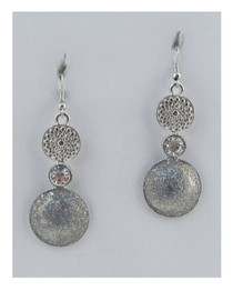 Circle Drop Earrings