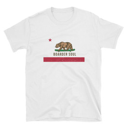 California Boarder Soul Short-Sleeve  T-Shirt