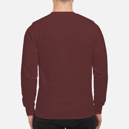 German Shepherd Through The Snow - Unisex Sweatshirt