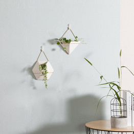 Geometric Hanging Planter