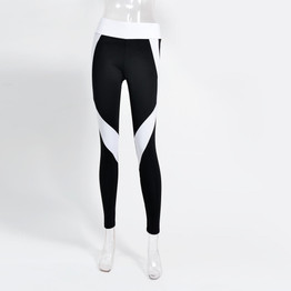 White Design Leggings