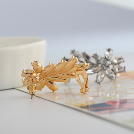 Crystal Stud Earrings - Ear Pin Climber Earrings