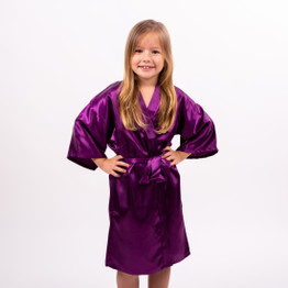 Kids Satin Kids Robes