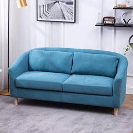 Small Family Light Sofa Set Bed Furniture Small Apartment Modern European Style