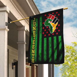 Juneteenth. African American Flag
