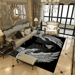 Muninn Viking Norse Rug