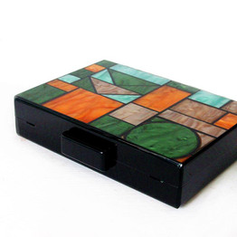 Kandinsky Marble Acrylic Box Bag