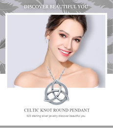 Celtic Triquetra / Trinity Knot 925 Sterling Silver Pendant Necklace