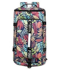 Three-Way Multipurpose Cylindrical 25 to 35 Litre Fitness Backpack with Shoe Compartment