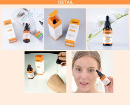 Anti Wrinkle Anti Aging Pure Vitamin C Serum Face Hyaluronic Acid Skin Whitening Serum