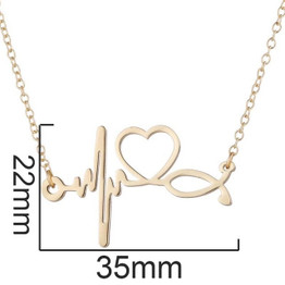 Heartbeat Necklace