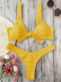 Sexy Brazilian Cheeky Glam Swimsuit Bikini Set