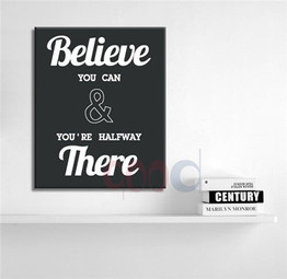 Inspiration Quote Canvas Painting Poster, Wall Pictures For Living Room Home Decoration Art Print On Canvas