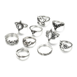 Vintage 10pcs/set Knuckle Rings