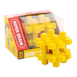 MITOYS Classic IQ Wooden Puzzle Geometric Shape puzzle Brain Teasers mind Games educational Toys for Children Adults