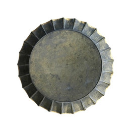 Handcrafted Metal Tray Round Iron Tray