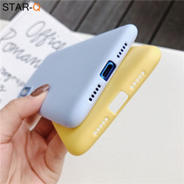 candy color silicone phone case for samsung galaxy