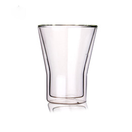 Hot Insulation Cup High Borosilicate Crystal High Temperature Resistance Creative Double Layer Egg-shaped Juice Glass