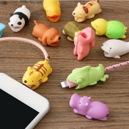 Biting Dog iPhone Lightning Cable USB Cable Protector