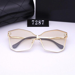 7 Colors Butterfly Shape Gradient Color Sunglasses