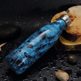 Water Bottle 500ml Stainless Steel Thermos Flask Bottle Gym Sport Insulated Cups