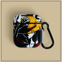 One Piece Luffy Straw Hat AirPod Case