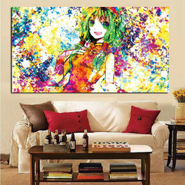 When Marnie Was There Abstract Art Canvas