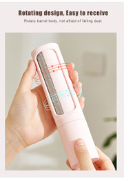 Reusable Self-Cleaning Fur And Hair Remover Pet Hair Remover Brush Lint Roller Self Cleaning Cat Dog Fur Hair Dust Removal Brush