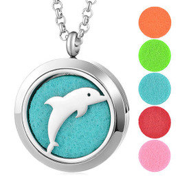 Essential Oil Diffuser Locket Necklace