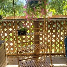 Wooden Plant Stand Flower Shelf Holder 3 Tier Pot Shelves Storage Rack Outdoor Indoor Garden Patio