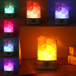 USB Crystal Light natural Himalayan Salt Lamp