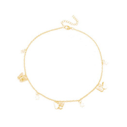 Butterfly Necklace Choker