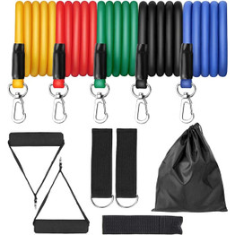 11pcs Exercise Resistance Bands Set