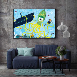 Canvas - I spy with my little eye - (Craft Beer Artwork)