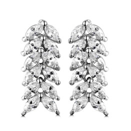 Dangle Drop Crystal Long Earrings