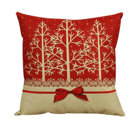 Vintage Christmas  Bed Home Decor Pillow  Cushion Cover